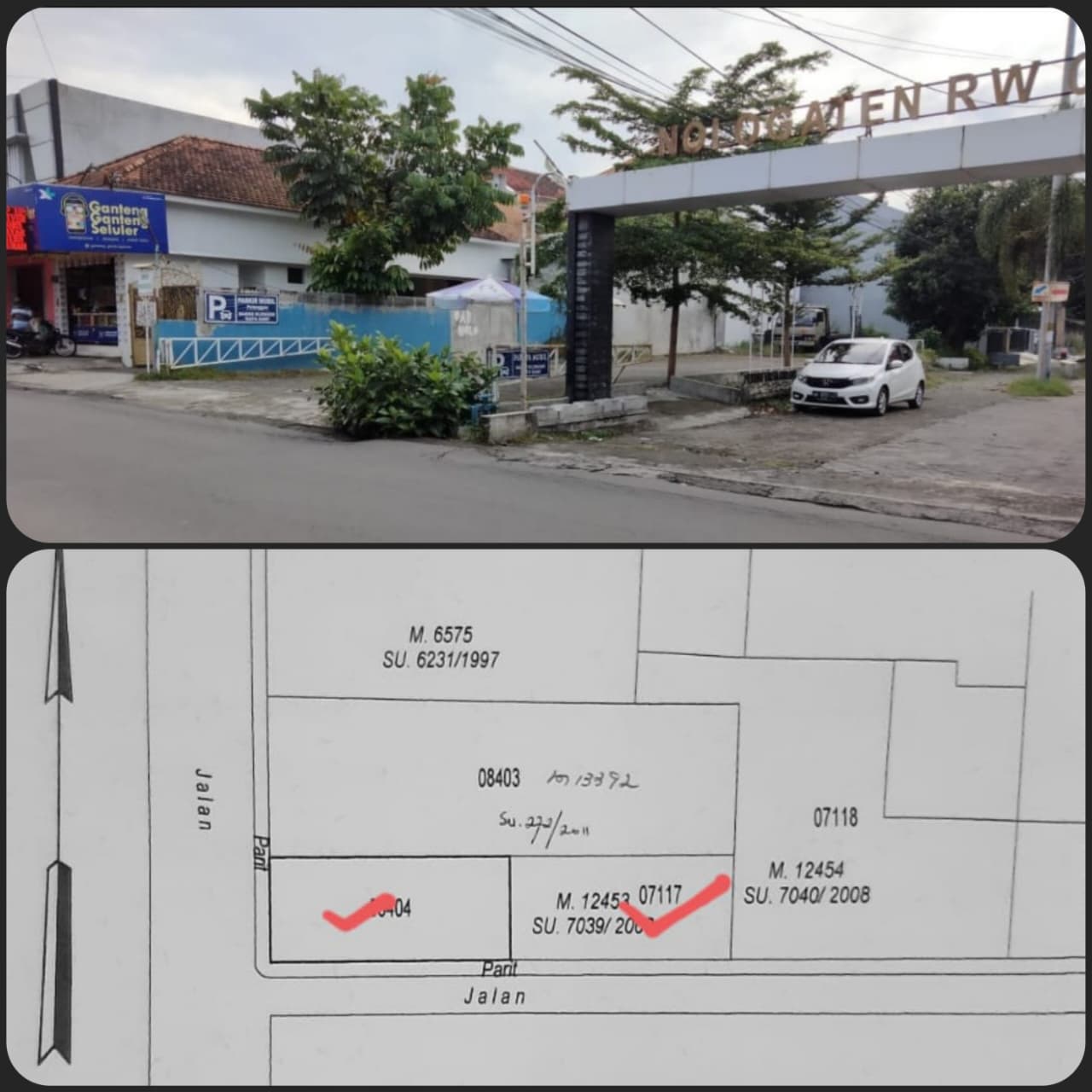 Di jual Tanah Sangat Strategis Di jl Utama Nologaten