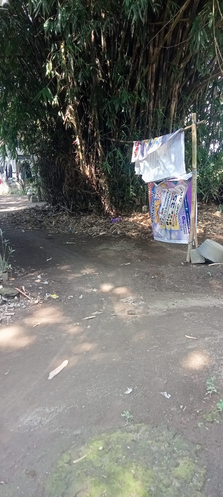 Dijual Pekarangan Luas 80 m ld 8 x 10 m lokasi Jabung Pandowoharjo Sleman
